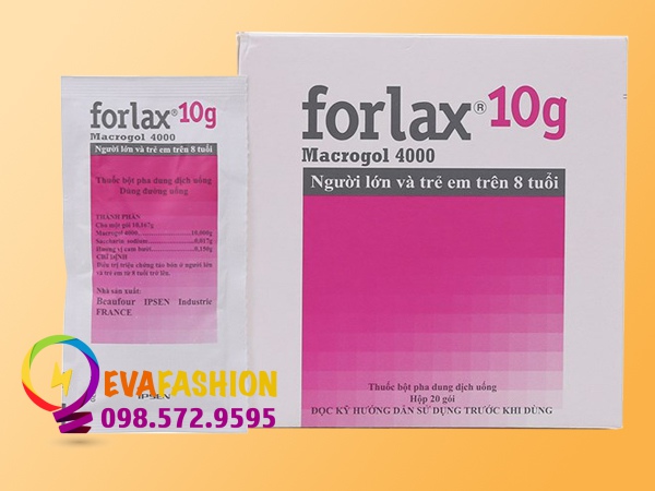 Forlax 10g là một thuốc của công ty Beaufour Ipsen Industrie – PHÁP