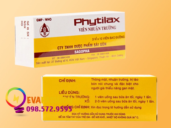 Phytilax là một thuốc điều trị táo bón của công ty SAGOPHA