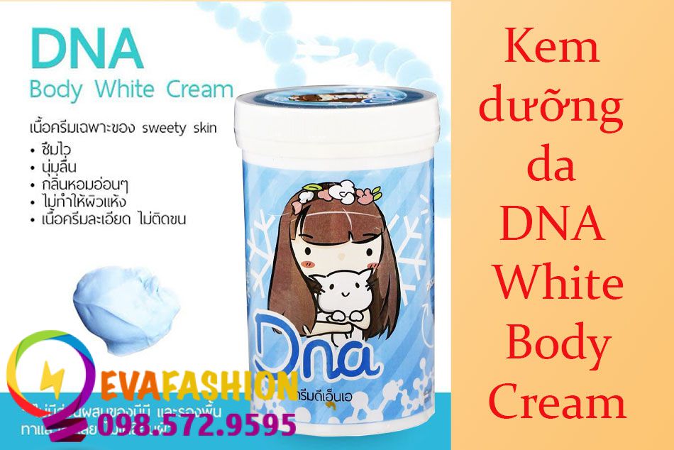 kem dưỡng trắng da DNA White Body Cream