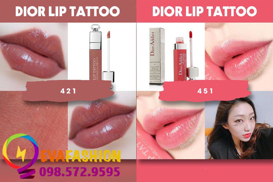 Son Dior Addict Lip Tattoo Long Wear Colored Tint
