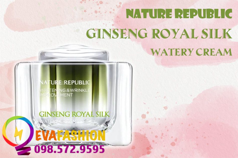 Nature Republic Ginseng Royal Silk Watery Cream là dòng kem dưỡng da cao cấp và sang trọng.