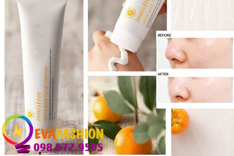 [Review] Sữa rửa mặt Innisfree White Pore Facial Cleanser 150ml
