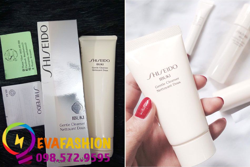 Sữa rửa mặt Shiseido Ibuki Gentle Cleanser