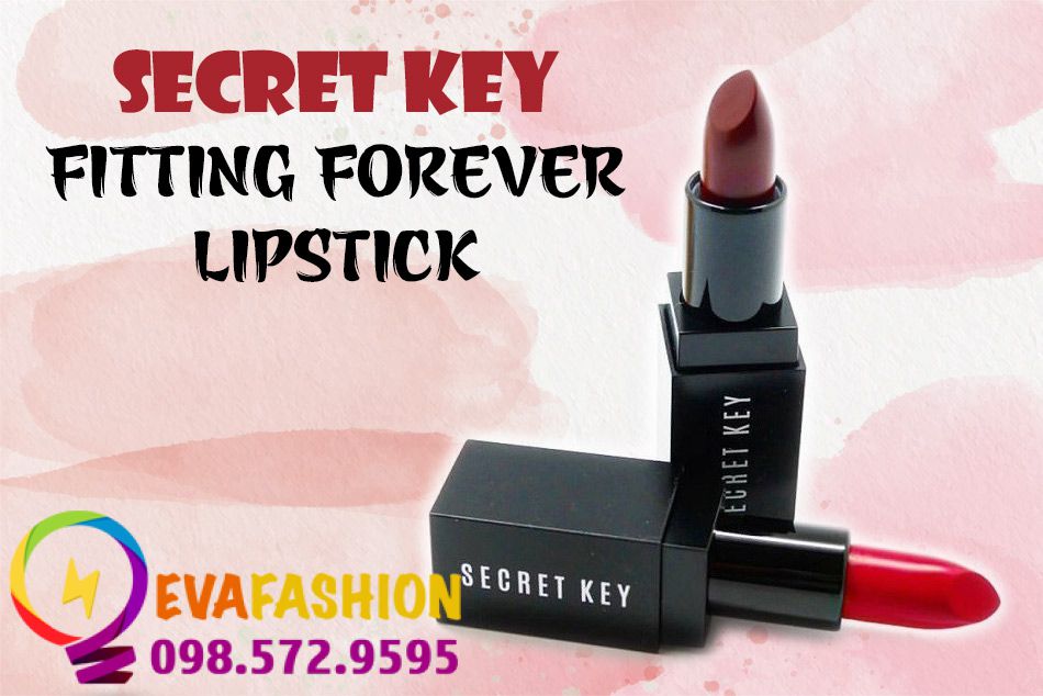 Son thỏi Secret Key Fitting Forever Lipstick là dòng son thỏi lì hot nhất hiện nay