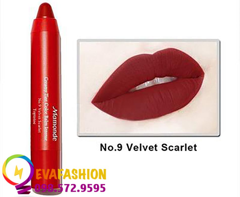 son bút chì Mamonde Creamy Tint Color BalmMàu 09 – Velvet Scarlet