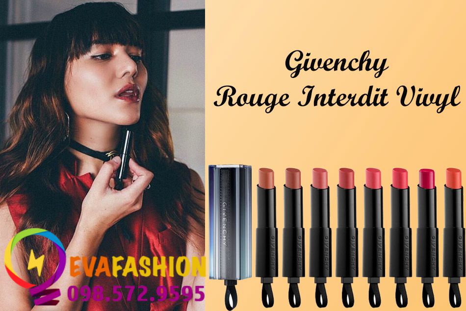 Hình ảnh son dưỡng Givenchy Rouge Interdit Vinyl