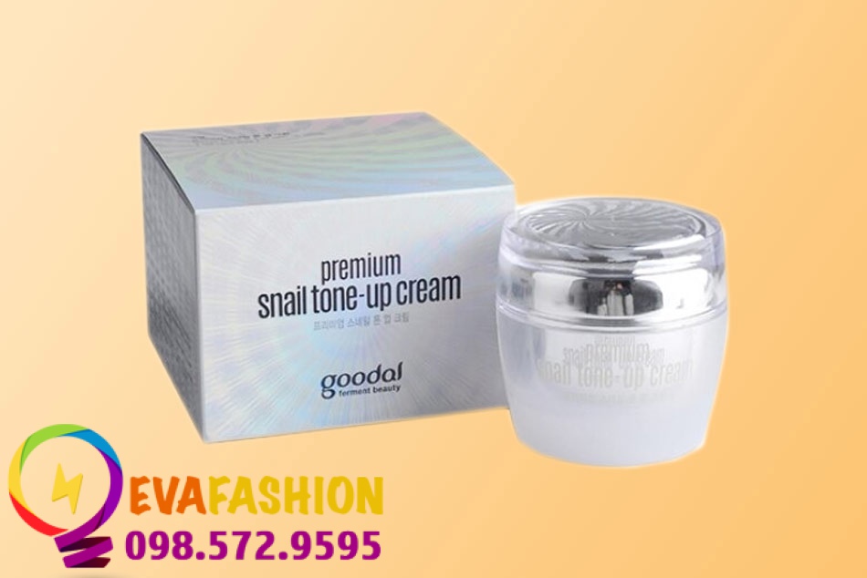 Hình ảnh kem dưỡng trắng da Goodal Premium Snail Tone Up Cream