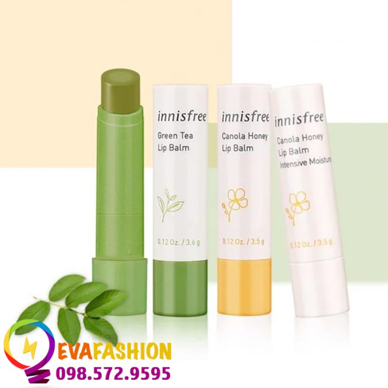 Review Son dưỡng môi Innisfree Canola Honey Lip Balm