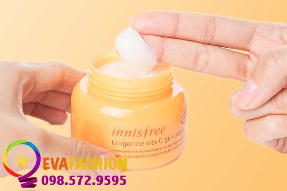 Hình ảnh kem dưỡng Innisfree Tangerine Vita C Gel Cream