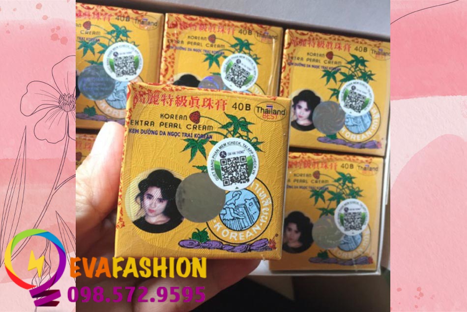 Hình ảnh kem sâm vàng Thái Lan Korean Extra Pearl Cream