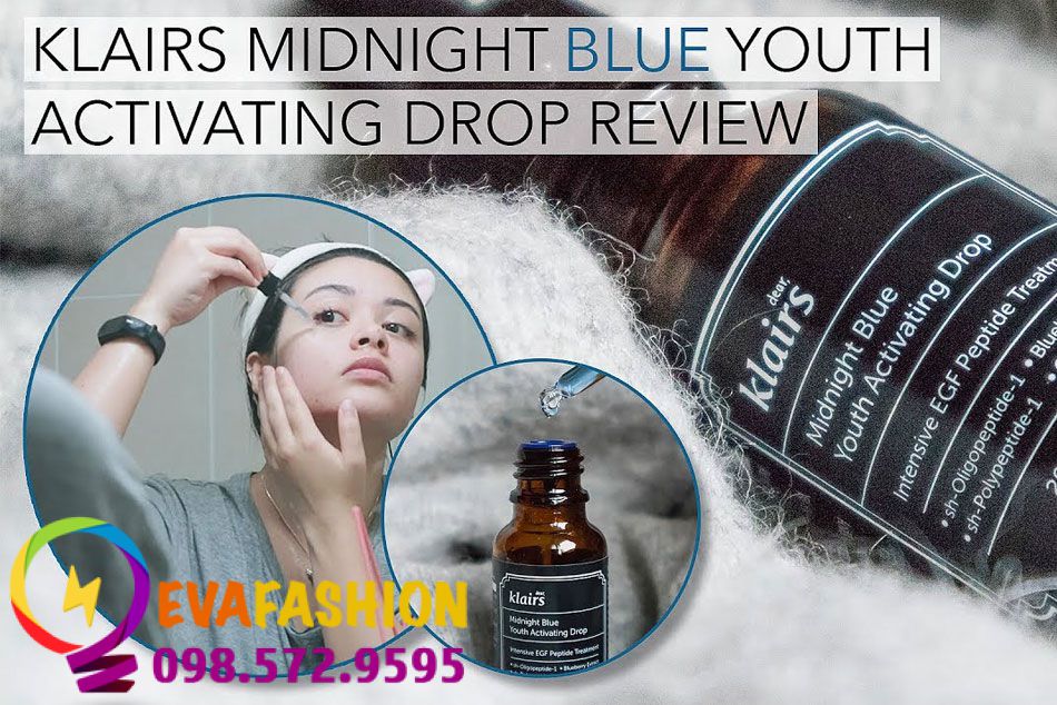 Tinh chất dưỡng da Klairs Midnight Blue Youth Activating Drop