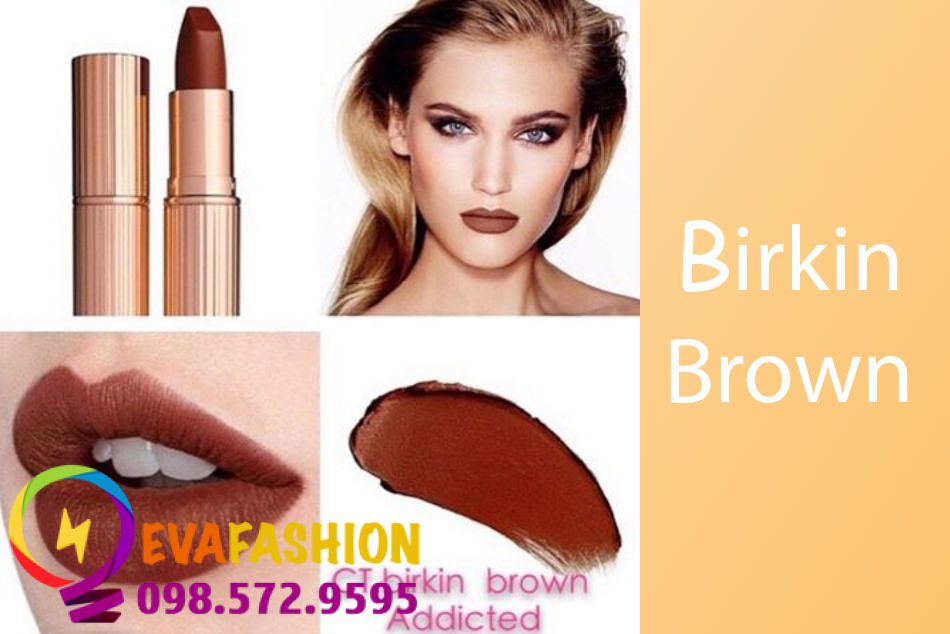 Charlotte Tilbury Matte Revolution Lipstick Birkin Brown