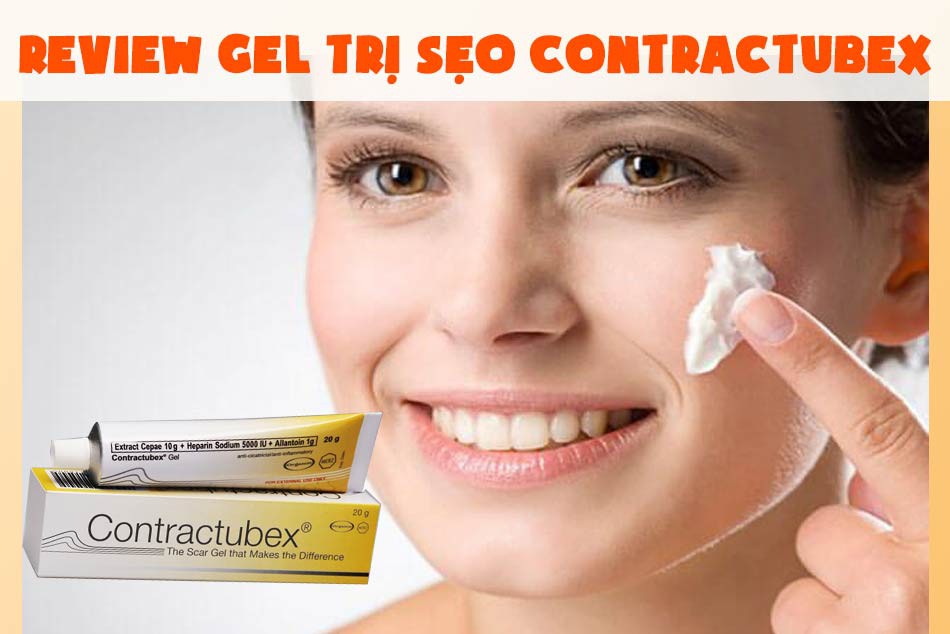 Review gel trị sẹo Contractubex