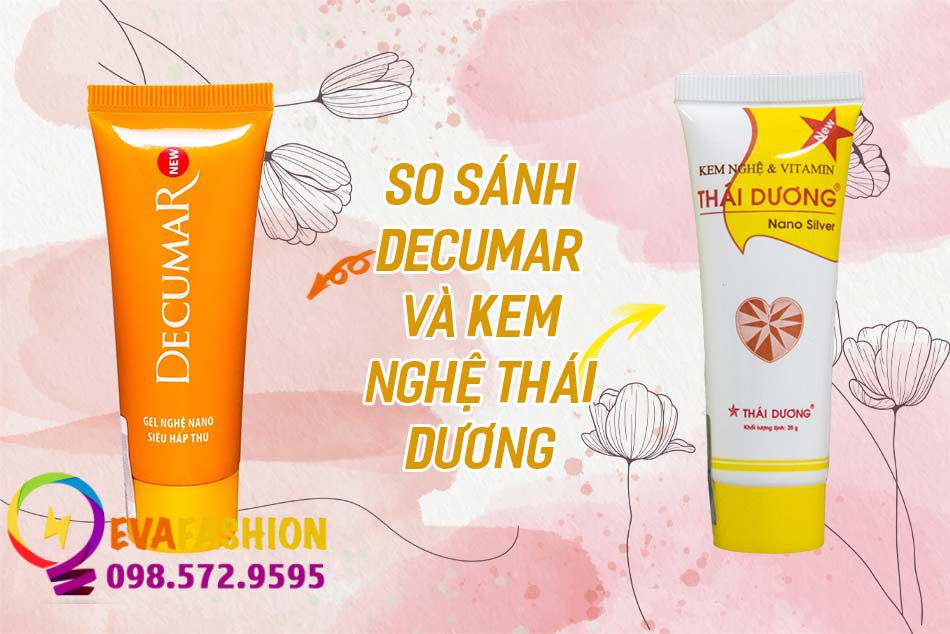 So sánh Decurma và Kem nghệ Thái Dương