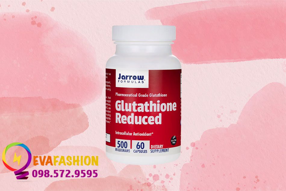 Bổ sung Glutathione bằng Glutathione Reduced 500mg Jarrow