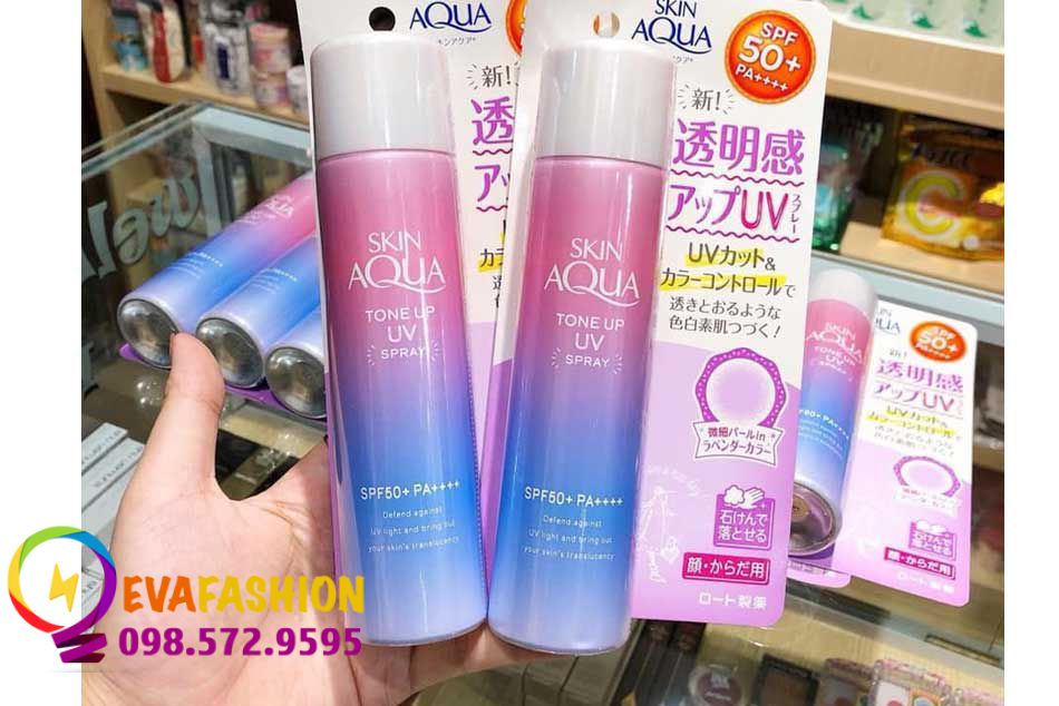 Kem chống nắng dạng xịt Skin Aqua Nhật