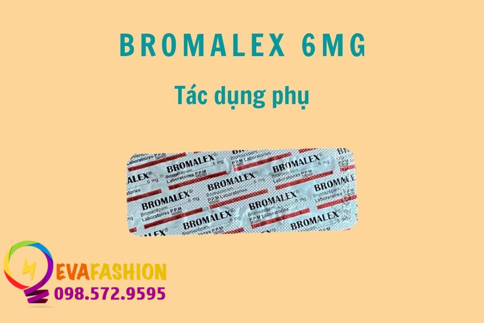 Tác dụng phụ của thuốc Bromalex  