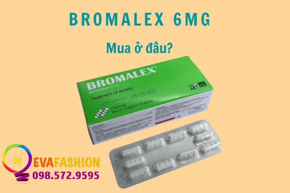 Mua thuốc Bromalex 6mg ở đâu uy tín tại Hà Nội và Tp. HCM?