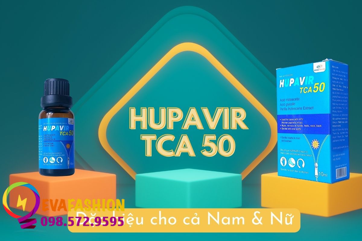 Hupavir TCA 50 đặc hiệu cho cả nam và nữ